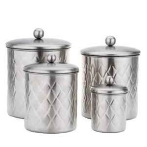 Pantry ware canisters set
