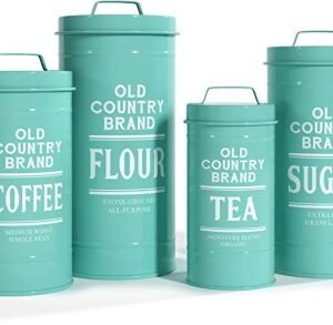 Tea, Coffee, Sugar, Flour Set